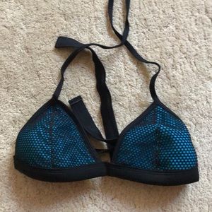 Mesh Detail Bikini Top